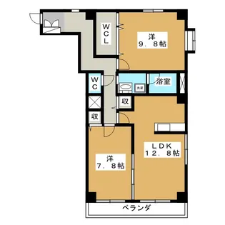 レデントーレ【4階】の間取り