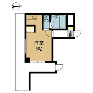 リバティープラザ本町【9階】の間取り
