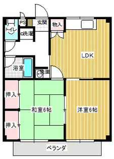 クオレグリーンプラザQII【2階】の間取り