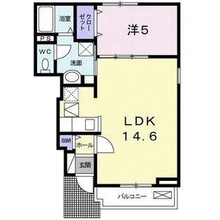イサハウス【1階】の間取り