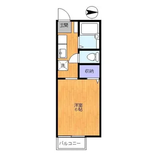 ガーデンパレス【2階】の間取り