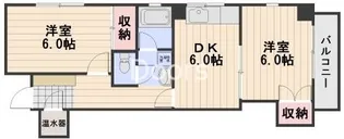 岡山県岡山市中区門田屋敷1【マンション】の間取り