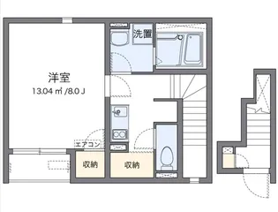 けやき【1階】の間取り