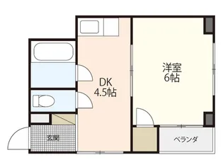 塚村ビル【4階】の間取り