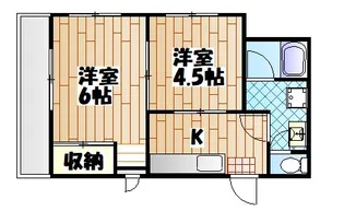 神奈川県大和市大和東3【マンション】の間取り