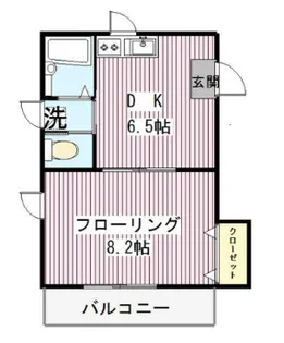東京都小平市小川東町【マンション】の間取り