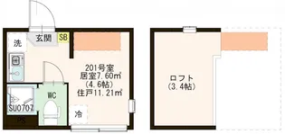 グランときわ台【2階】の間取り