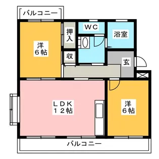エミネンス渋谷【3階】の間取り