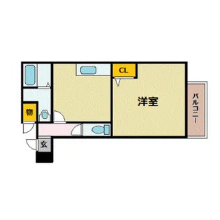 ラ・ペジーブル【3階】の間取り