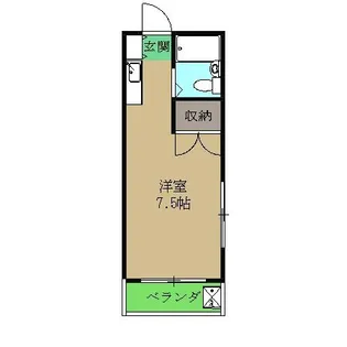 トランキル峰【2階】の間取り