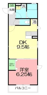 カリーサビラー【3階】の間取り