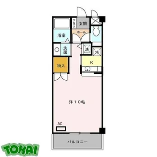 コッジィーコートFUKATA【3階】の間取り