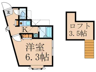 エトワールひばりヶ丘A棟の間取り