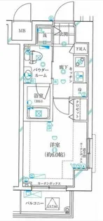 東京都港区浜松町2【マンション】の間取り