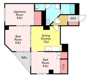 埼玉県川口市並木3【マンション】の間取り