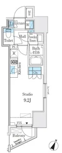 東京都千代田区神田神保町1【マンション】の間取り