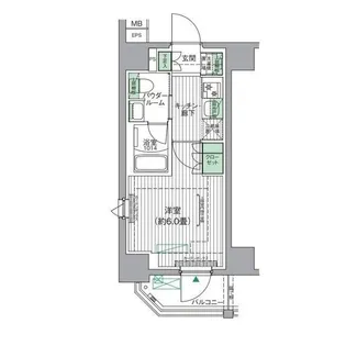 BPRレジデンス青砥【3階】の間取り