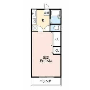 本厚木Solamachi IIDA5【2階】の間取り