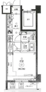 東京都台東区松が谷4【マンション】の間取り