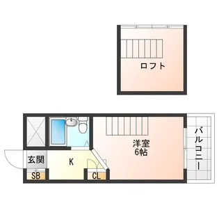 兵庫県西宮市鳴尾町3【マンション】の間取り