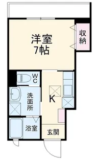 リーブルファイン塚田【1階】の間取り
