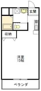 ふじ第3マンション【3階】の間取り