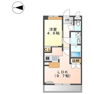 EAST135.22【1階】の間取り