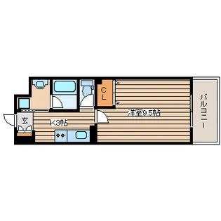スパシアス榴ヶ岡公園【4階】の間取り