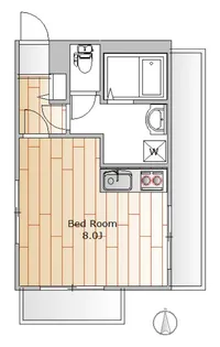 アニール【4階】の間取り