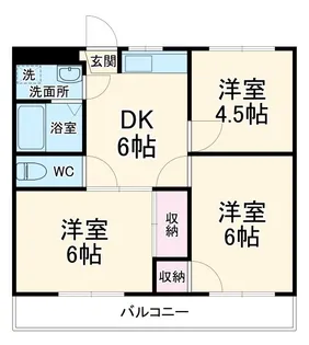 グリーンヒルタカハシ【2階】の間取り