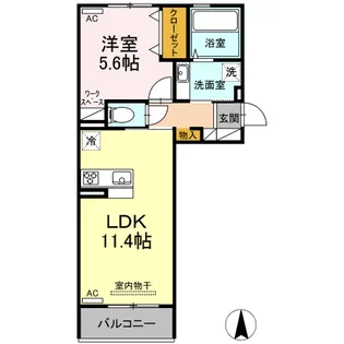 モン・エトワール【2階】の間取り