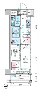 セジョリ池袋本町【2階】の間取り