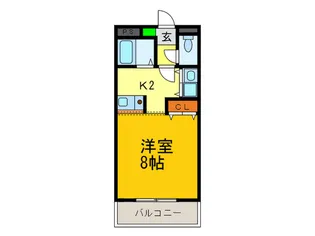 コスモ7【3階】の間取り