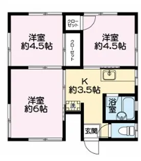 アパウェル成増【1階】の間取り