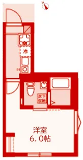 ビブロポート溝の口【1階】の間取り