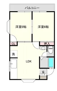 アメリカンハウス【2階】の間取り