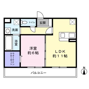 Siriusu(シリウス)【3階】の間取り