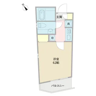 ウィステリアハイツ【2階】の間取り