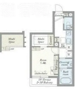RIS伍番館【2階】の間取り