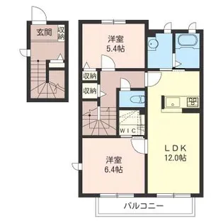 Volare【2階】の間取り