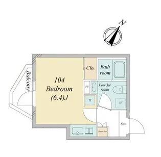 GRANDE IOGI【1階】の間取り