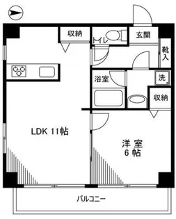 トーカンキャステール本郷【10階】の間取り