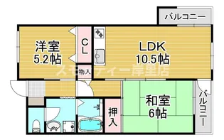 ボナール島田【2階】の間取り