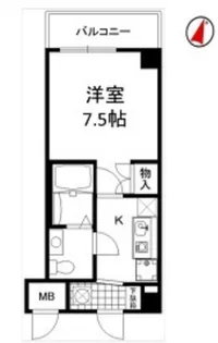 アロハマリーナ【3階】の間取り