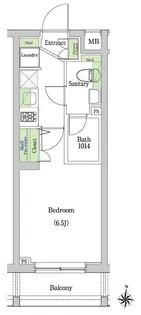 ヴォーガコルテ大森北【2階】の間取り