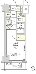 THE CLASS MINAMIAZABU【3階】の間取り