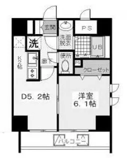 ベルコート【3階】の間取り