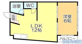 佐藤コーポ【3階】の間取り