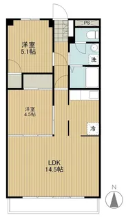 アークパレス62【2階】の間取り