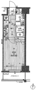 プレール・ドゥーク東雲【10階】の間取り